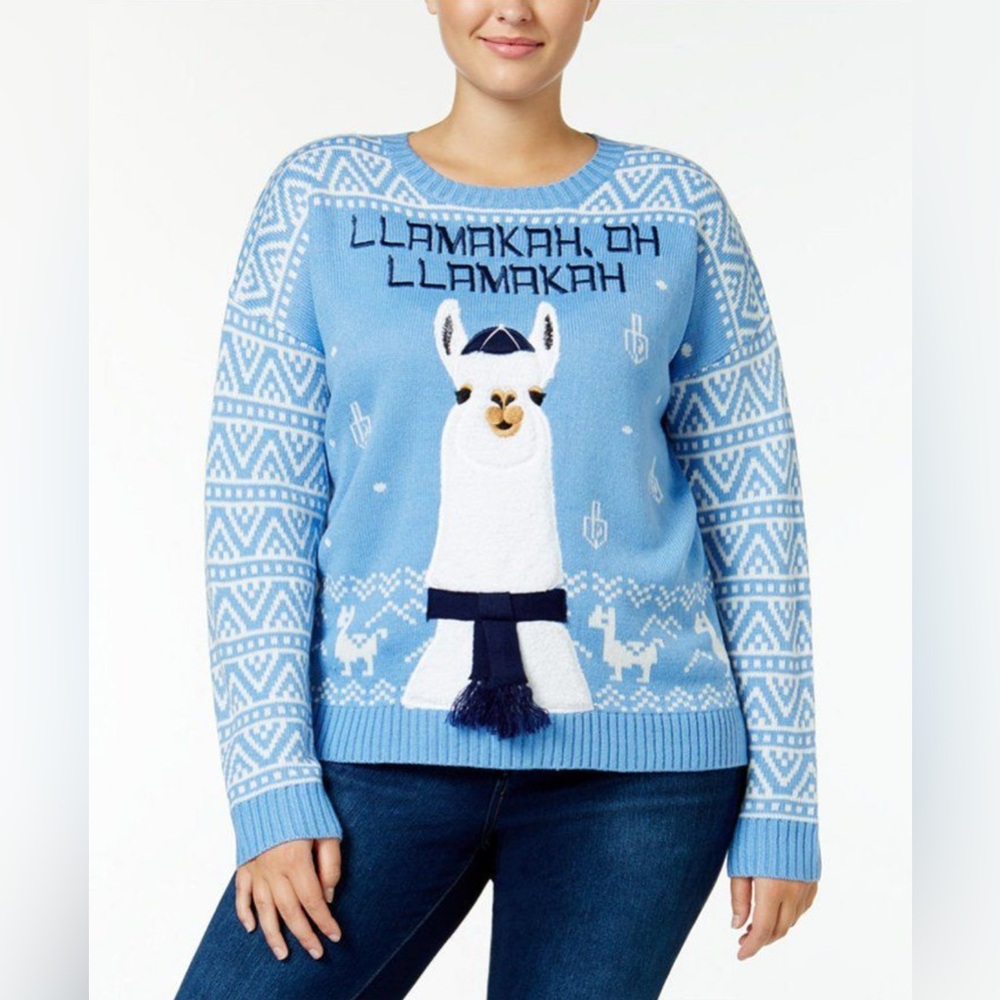 Blizzard Bay women's Hanukkah sweater